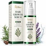 Biysber Natural Hair & Scalp Growth Serum Spray for Fuller, Thicker-Looking, for Women and Men Anti-Thinning Loss Hair, Multi-Peptide & Rosemary Formula for Density, Strengthens Weak Hairs, 2.0 Fl Oz