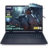 Dell Alien-Ware 16X Aurora Gaming AI Laptop 16" WQXGA 240Hz (100% DCI-P3) Intel 24-core Ultra 9 275HX 32GB RAM 2TB SSD GeForce RTX 5070 (Up to 798 AI Tops) Thunderbolt Win11Pro