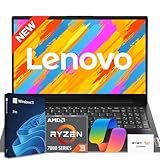 Lenovo V15 Business Laptop 2026 Edition, AMD Ryzen 3 7000-Series(Beat i7-1065G7), 15.6" FHD Display, 16GB DDR5 RAM, 256GB NVMe SSD, Wi-Fi 6, RJ-45, Dolby Audio, Windows 11 Pro, WOWPC USB, no Mouse