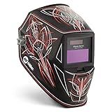 Miller Classic Series Auto-Darkening Welding Helmet - Professional TIG/MIG Welding Mask with ClearLight Technology, High Definition Optics, Variable Shade 8-13, Comfortable Headgear, Rise