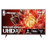 Hisense 50" Class A7 Series (2025 Model) 4K UHD Smart Fire TV, Voice Remote with Alexa, Wide Color Gamut, HDR10+, Dolby Vision, Dolby Atmos, Game Mode, ALLM, Stream Live TV Without Cable