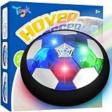 Hover Soccer Ball Boy Toy, Air Powered Floating LED Light Hover Soccer