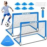 Kids Soccer Goal for Backyard Set - 2 Set of 4X3 ft Toddler Soccer Nets