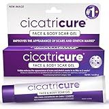 Cicatricure Advanced Scar Gel for Face & Body - Proven Results in 2 Weeks, Scar Treatment for Surgical Scars, Stretch Marks, Scars of Burns and Injuries, Acne Scar Treatment, 1 oz (28 g)