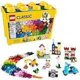 LEGO Classic Large Creative Brick Box 10698 Building Set, Toy Storage Solution for Home or Classrooms, Interactive Building Toy for Kids, Boys, and Girls