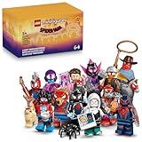 LEGO Minifigures Spider-Man: Across The Spider-Verse 6 Pack - Spider-Man Toys for Boys & Girls, Ages 5+ - Pretend Play Action Figures for Kids - Gift for Birthdays - 66797