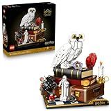 LEGO Harry Potter Sorcerer’s Stone – Collectors’ Edition Building Set for Adults - DIY Craft Kit for Women & Men, Ages 18+ - Buildable Hedwig & 3 Minifigures - Gift Idea for Birthdays - 76466