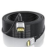 Soonsoonic 4K HDMI Cable 50Ft | High Speed HDMI 2.0 Cable 4K@60Hz 2K 1080P 3D ARC Ethernet | for UHD TV Monitor Laptop Xbox PS4/PS5 (15m)