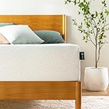 Zinus 10 Inch Full Green Tea Memory Foam Mattress [New Version], Fiberglass Free, Medium Firm Feel, Zoned Pressure Relief, Certified Safe Foams & Fabric, Mattress in A Box