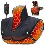 Fast-Heating Far Infrared Heating Pad for Neck Shoulders and Back