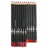 12pc Italia Deluxe Ultra Fine Lip Liner set of 12 color