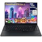 Lenovo ThinkPad E16 Gen 3 Business Laptop Computer, Intel 16-Core Ultra 7 255H (Beat i9-13900H), 64GB DDR5 RAM, 2TB PCIe SSD, 16" FHD+, WiFi 6E, Backlit Keyboard, Fingerprint Reader, Windows 11 Pro