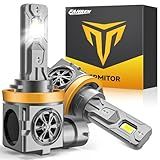 Termitor 2026 Latest H11/H9/H8 Light Bulbs, 45000LM 1000% Brightness, CANBUS Ready No Flickering, Real 1:1 Mini Size, 70K+ Hours Lifespan, 6500K Cool White, IP68 Waterproof, Plug and Play, Pack of 2