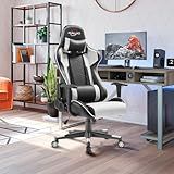 Polar Aurora Racing Computer Chairs High Back Video Gaming Chair Adjustable Executive Ergonomic Swivel Gamer Chair