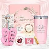 50th Birthday Gifts for Her Happy 50th Birthday Gifts for Women Cool Gifts for 50 Year Old Woman 50 and Fabulous Gifts for Women Turning 50 Gifts for Women 50 Year Old Gifts for Women Her Sister Mom