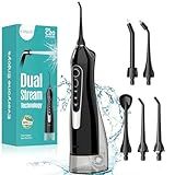 COSLUS ADA Accepted C20 Water Dental Flosser Teeth Pick, 300ML Larger Tank