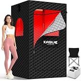 KASUE Infrared Sauna Tent for Home with 3L Steamer