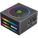 GAMEMAX 850W Power Supply, Fully Modular, 80 Plus Gold, ARGB SYNC with Motherboard, RGB-850 Pro