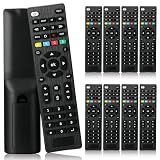 Saysurey 10 Pack Universal TV Remote Replacement Compatible with All Smart TV LED LCD HDTV 3D Series for Motel Hotel Nursing Home (Regular)
