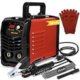 200A Welding Machine with 25 Rods – Clearance! Portable 110V ARC Stick Welder, 1/16"-1/8" Rod, Synergic Control, IGBT Inverter, Hot Start & Anti-Stick, All-in-One Starter Kit for Home DIY– Only $40.99