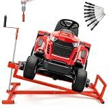 Lawn Tractor Lift Jack Heavy Duty Mower Stand for Riding Lawn Mower