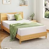 EGOHOME Full Size Memory Foam Mattress 8 Inch, Green Tea, Medium Firm