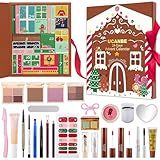 Makeup Advent Calendar 2025, 24 Days Christmas Gift Makeup Sets For Women, UCANBE 2025-2026 Xmas Countdown Calendar Full Makeup Kits Beauty Makeup & Cosmetic For Teens, Girls Gift