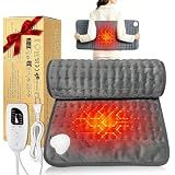 Electric Heating pad for Back Neck Shoulder Knee Arms Legs- Electric Heat Pads with 6 Heat Settings & Auto Shut Off Heat Heating Pad for Birthday Mother Father Girl Men Women