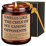 LEADO Video Game Candle, Gifts for Gamers Men, Women, Teen Boys, Girls - Gaming Gifts for Video Game Lovers - Funny Fathers Day, Birthday Presents for Gamer Boyfriend, Son, Husband, Dad, Gaming Stuff