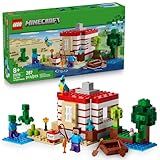LEGO Minecraft The TNT Jungle House Kids Toy for Pretend Play - Collectible Minecraft Toy - Building Set for Boys and Girls 8+ - Gift Idea for Birthdays and Video Game Fans - 21275