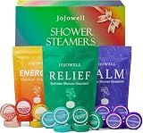 JoJowell Shower Steamers Aromatherapy - 18 Pack Birthday Gifts for Women & Men, Mom Wife Grandma Sister Her Teens, Self Care with Natural Essential Oils Relaxation Home SPA