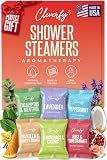 Cleverfy Shower Steamers Aromatherapy, Stocking Stuffers for Wife, 6 Pack