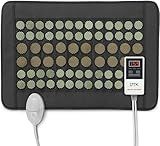 UTK Heating Pad for Back, 5X Deeper Back Pain Relief, Far Infrared Heating Pad with Natural Jade, FSA-HSA Eligible, Hotter to 159℉, 4H Auto Off, Travel Bag, Memory Function, 23.5"×16", Gifts for Women