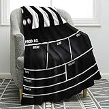 Jekeno Movie Clapboard Gifts Throw Blanket, Theater Home Film Cinema Decor Gifts Ideas for Women Men Movie Lover Adult Boy Girl Actor Director Acting Gift
