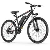Klozox 26 Inch 1000W Peak Electric Bike for Adults, Mountain E-Bikes Electric Bicycles for Adult Commute & Off-Road, Ebikes Adult Electric Bikes for Men Women Range 30-40 Miles