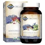 Garden of Life Organics Men's Once Daily Multivitamin, 60 Tablets