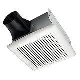 Broan-NuTone A110 Ventilation Fan with Roomside Installation, 110 CFM, 3.0 Sones,White