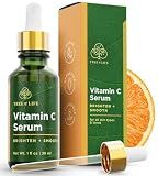 Tree of Life Vitamin C Serum for Face, Dark Spots Remover Face Oil, 1 Fl Oz