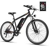 Jasion EB5 Electric Bike for Adults 26" tire with 1000W Peak Motor