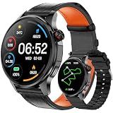 Smart Watch for Men with GPS Maps, 1.46"AI Smartwatch, BT Call/Text Reply