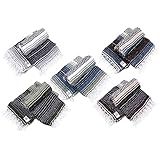 La Montana Mexican Blankets and Throws, 10 Pack, 74"x50" - Made in Mexico, Lightweight Yoga Blanket for Schools, Studios, Outdoors, Camping, Picnic, Decor - Machine Washable, Neutrals