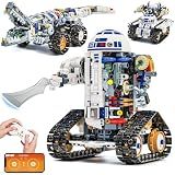Glikid 3-in-1 STEM Robot Building Kit, APP & Remote Control Robotics Kit