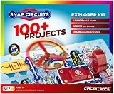 SNAP CIRCUITS Jr. SC-100 STEM Electronics Kit, 100+ Projects, Ages 8+