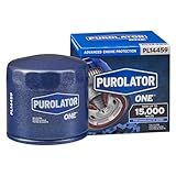 Purolator PL14459 PurolatorONE Advanced Engine Protection Spin On Oil Filter Compatible With Hyundai Elantra, Sonata, Tucson, Accent, Sante Fe, Kia Soul, Optima, Sportage, Sorento and Honda Accord