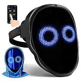 Gootus LED Halloween Mask with Gesture Sensing & Customizable