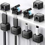 9 Pack Cord Organizer Magnetic Cable Clips Adhesive Wire Management 1s Lock