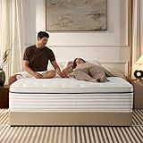 DCOOLAULTRA Full Size Mattress 12 Inch,Medium Plush Hybrid with Memory Foam& Individually Wrapped Pocket Coils for Support,CertiPUR-US Certified,Fiberglass-Free