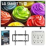 LG LB65 32" HD HDR Smart LED TV (2026) 32LB650BPUA Bundle with Deco Mount Slim Flat Wall Mount Kit, 6-Outlet Surge Adapter with Night Light and Deco Gear Home Theater Beginner's Guide