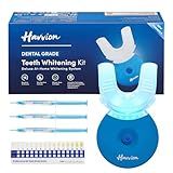 Teeth Whitening Kit, LED Accelerator Light, 35% Carbamide Peroxide Whitening Gel (3-Pack), Dental-Grade Whitening at Home