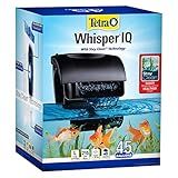 Tetra Whisper IQ Power Filter 45 Gallons, 215 GPH, With Stay Clean Technology